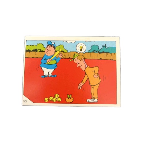 Figurina cartoncino stanlio - figurina/cartoncino, e