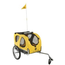 rimorchio bici per cane