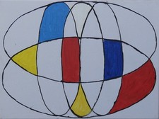 "Op-Cycling 1" - 40 x 30 cm -