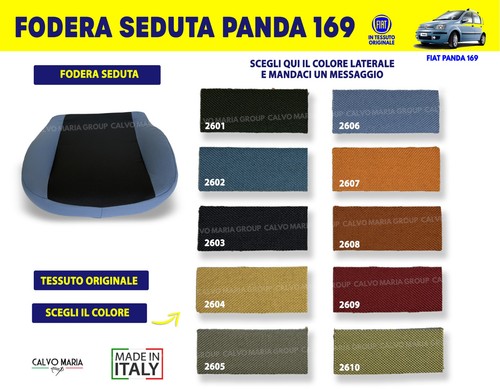 Fodera fiat panda 169 seduta - panda,