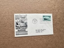 US 1945 FDC + cachet Anderson