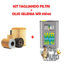 KIT TAGLIANDO FILTRI + 7LT  OLIO SELENIA WR 5W40 FIAT DUCATO 250 2.3 MULTIJET
