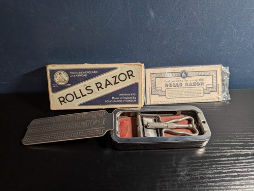 Rasoio vintage rolls - vintage, imperial