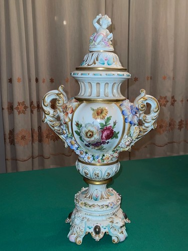 Vaso meissen tiche - vaso,