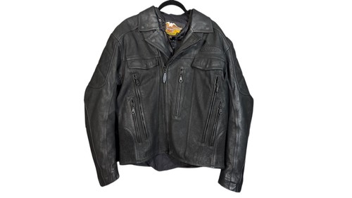 Giacca pelle vintage - , harley