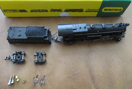 Locomotiva vapore minitrix - a,