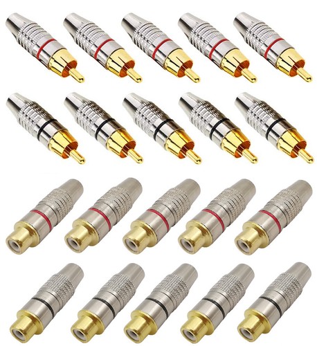 Connettore rca femmina - ✅,