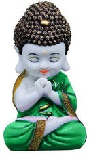 Spettacolo monaco Buddha
