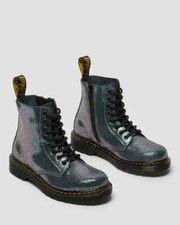 Dr. Martens Z1927* Stivali stringati Pascal grigio iridescente per bambini 1460 taglia 3 M