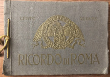 RICORDO DI ROMA - CENTO VEDUTE - EDITORE ENRICO VERDESI - 1911