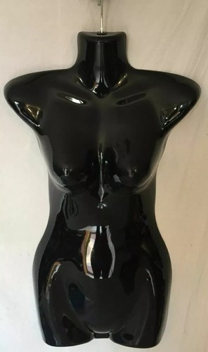 Manichino nero busto - nero,