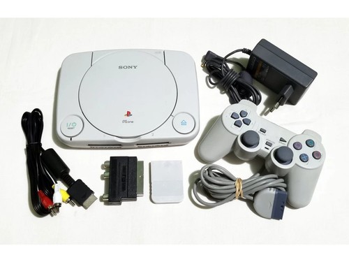 Console psone slim playstation - console,