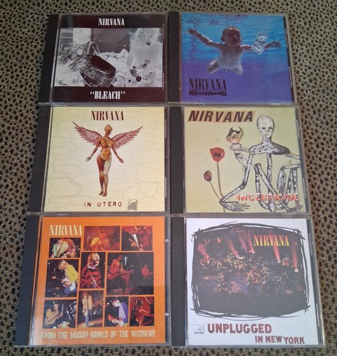 Nirvana lot bleach - 6,