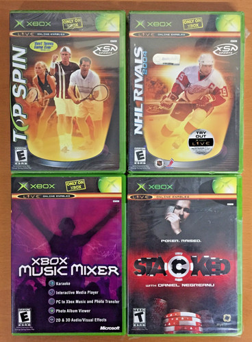 Lotto giochi xbox - 4, nuovi