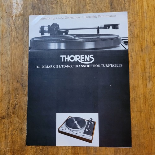 Thorens 125 td 160c - ii, td-160c