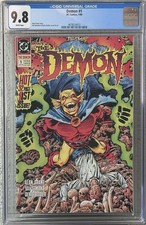 Demon cgc wp - 9.8, comics