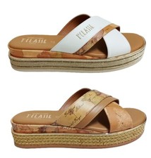 ALVIERO MARTINI 1 CLASSE Junior Geo scarpe sandali donna pelle zeppa sneakers