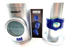 NUOVO Orologio Swatch DIPINTO