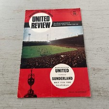 1968 MANCHESTER MAN UNITED V