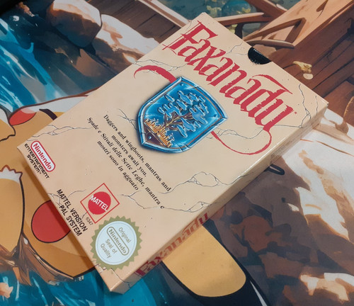 Faxanadu nintendo nes nuovo - faxanadu,