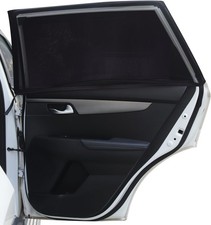 Trusiel 2 Tendine Parasole Auto Nere per Bambini e Animali, Protezione UV