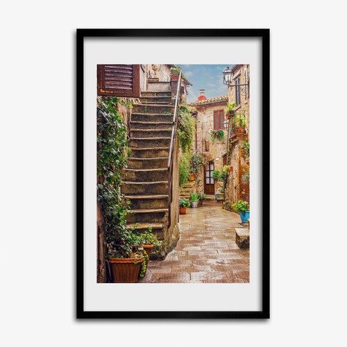 Quadro tulup mdf incorniciato - quadro,