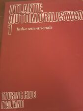 Atlante Automobilistico 1 Italia Settentrionale Touring Club Italiano Milan 1969
