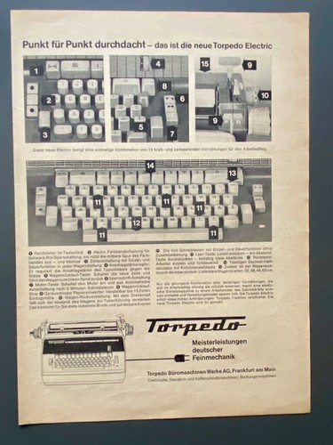 Torpedo macchine scrivere - torpedo, da