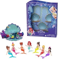 Disney Principesse Ariel e Sorelle Libro di Fiabe Set Interattivo Finto Gioco