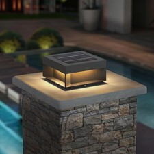 Solar Post Light,7.87" Outdoor