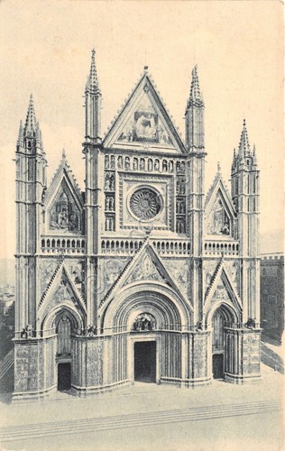 Cartolina orvieto - -,
