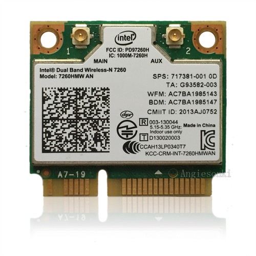 717381 001 intel - intel, 7260hmw