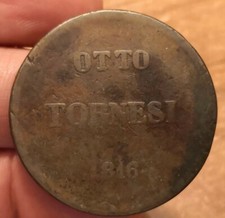 8 Tornesi 1816, Regno Di