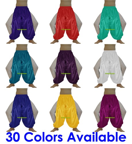 Pantaloni harem raso - , entrambe