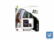 KINGSTON MICRO SD 64GB SAMSUNG LG XIAOMI ANDROID IPCAMERA HD CAM PLUS MICROSD 10