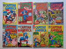 CAPITAN AMERICA 1/128 SERIE COMPLETA CORNO STATO OTTIMO/PIU' CHE OTTIMO PM