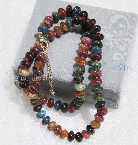 Collana perle pietre - , preziose