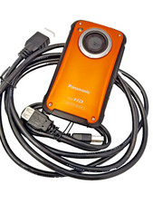 Panasonic HM-TA20 HD fotocamera digitale mobile tascabile e videocamera USB arancione