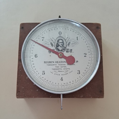 Bilancia pesca vintage - da,