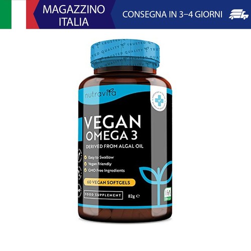 Nutravita omega vegan - omega, 3