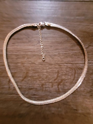 Silver tone unisex - tone, chain