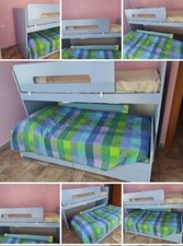 Letto a castello Mistral colore "Iris"  con scaletta