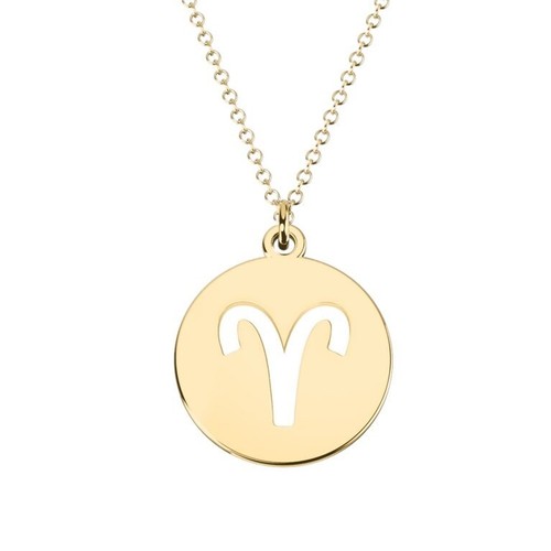Collana con ciondolo zodiaco