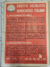 Manifesto Psdi Partito