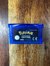 Pokémon ZAFFIRO GameBoy