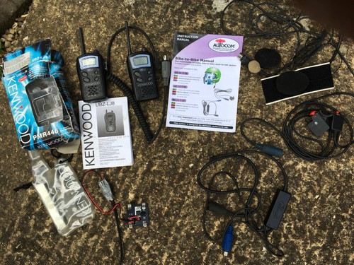 Kit radio autocom bici - radio,