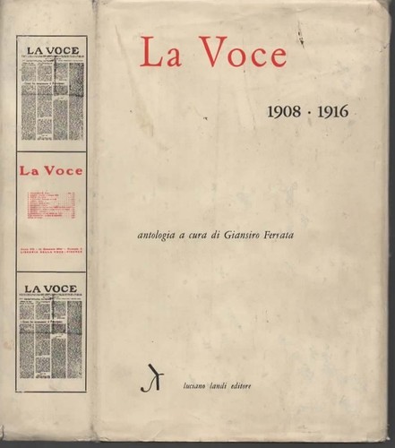 Libri voce 1908 1916 - libri, la