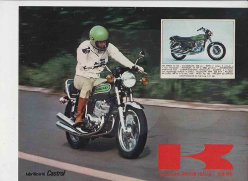 Advertising pubblicità moto - pubblicità-,
