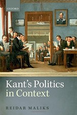 KANT'S POLITICS IN CONTEXT By