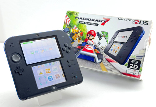 Nintendo 2ds mario kart blu - kart,